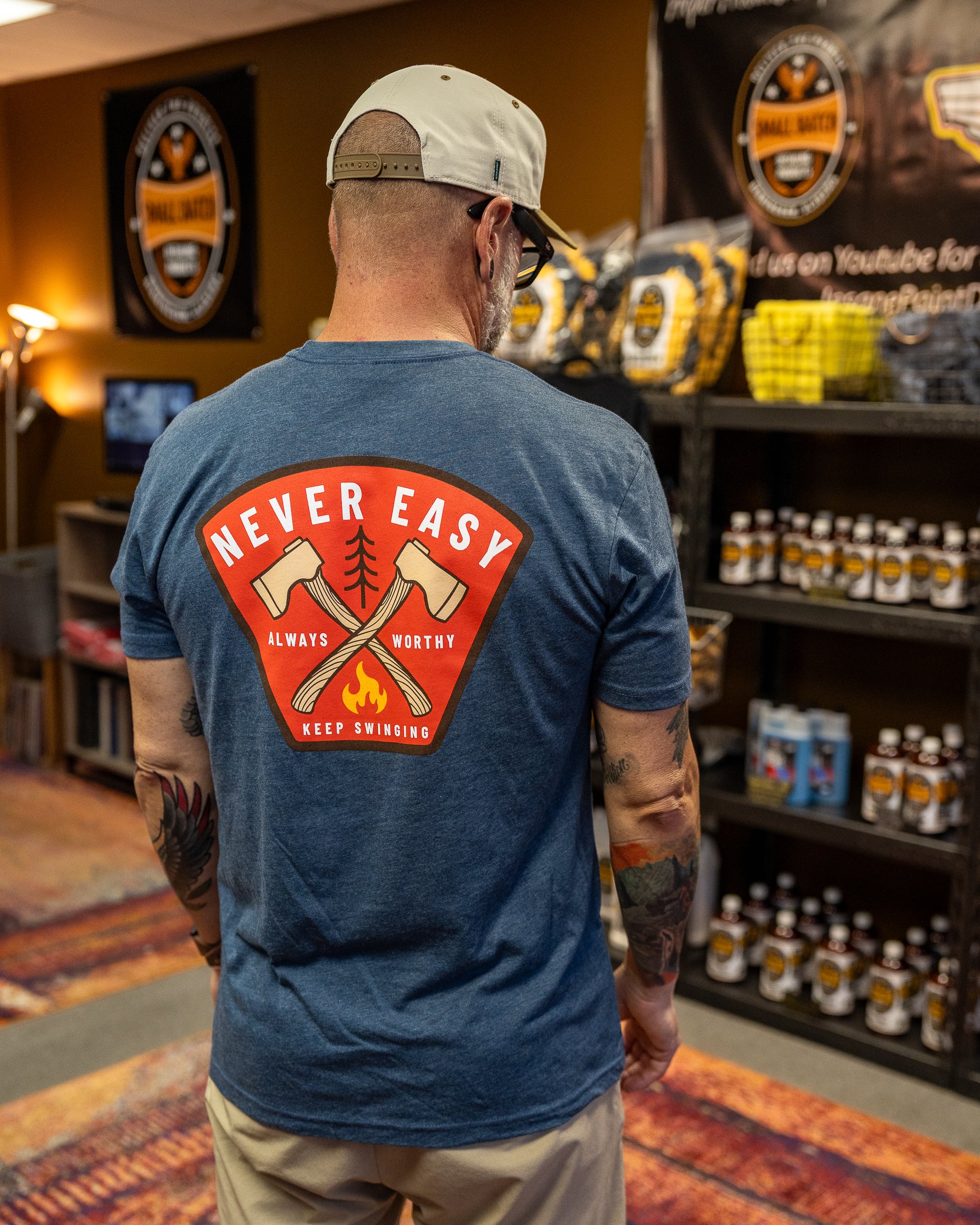 Never Easy - T-Shirt